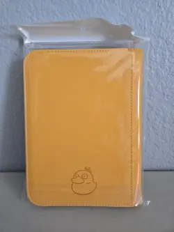 Ahhgela 4 Pocket TCG Binder 160 White Pockets Standard Sized Card Yellow Psyduck - Image 3