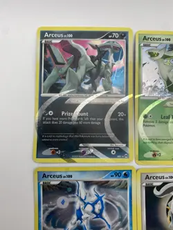 Arceus LV.100 AR1-AR9 Complete Set, Pokemon TCG Cards, 2009 (READ DESCRIPTION) - Image 2