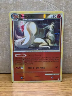 Ninetales 17/95 Call of Legends Reverse Holo Rare Pokemon Card TCG - Image 1