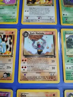Pokemon Dbz 216 Card Lot Light Ninetales, Dark Kadabra, Dark Machoke, Umbron - Image 2
