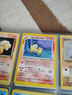 Pokemon Dbz 216 Card Lot Light Ninetales, Dark Kadabra, Dark Machoke, Umbron - Image 4