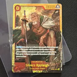 Silvers Rayleigh OP08-118 SEC English Two Legends - One Piece Card - NM - Image 1