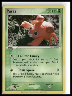 Trading Card Game Classic #004/034 Paras - Image 1