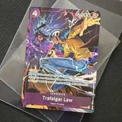 Trafalgar Law (Illustration Box Vol.6) P-093 One Piece Promotion Cards Foil - Image 1