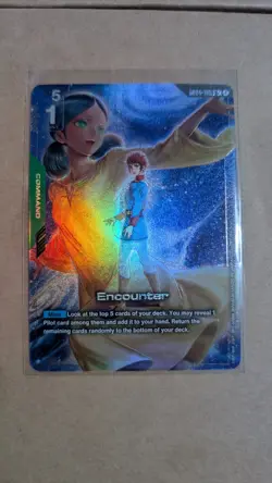 Gundam Card Game Encounter (R+) R+ Phantom Aria GD04-105 - Image 1