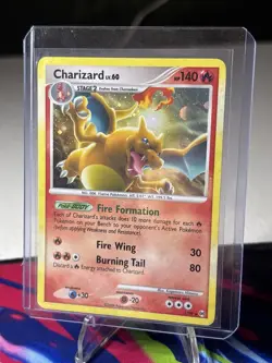 Pokemon Arceus Charizard Holo Rare Card #1/99 Near Mint Condition - Image 5