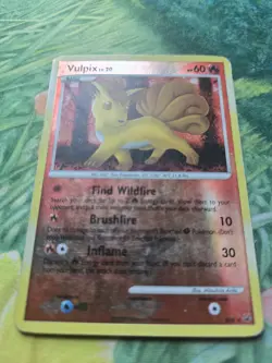 Shiny Vulpix - PL1: Platinum (SH6) Secret Rare Holo Pokemon Card HP - Image 2