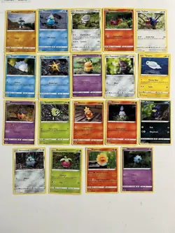 Yuka Morii Clay Pokemon Cards Lot of 19 - Image 1