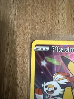 Pokemon Pikachu SWSH020 Holo Black Star Promo Card NM/M Condition - Image 4