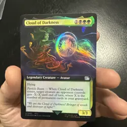 Cloud Of darkness Foil Extended Art U 0481 Box Exclusive Final Fantasy MTG NM - Image 2