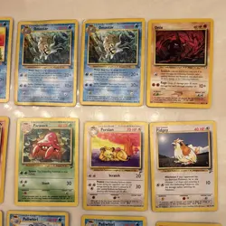 Pokemon TCG Vintage 21 Card Lot (O-P names) - Image 3