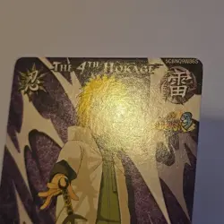 Naruto TCG CCG The 4th Hokage Promo Card English Light Played - Image 4