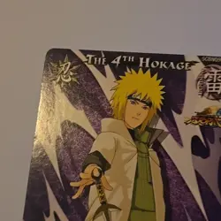 Naruto TCG CCG The 4th Hokage Promo Card English Light Played - Image 5