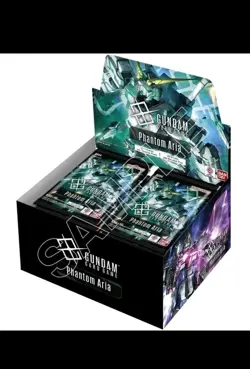 GUNDAM CARD GAME: Phantom Aria Booster Box GD04 BANDAI English - Image 1