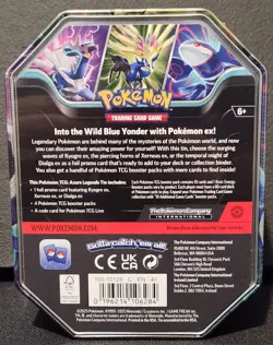 Pokemon Azure Legends Tin Xerneas EX (Sealed. 4 Packs 1 Promo Card) - Image 2