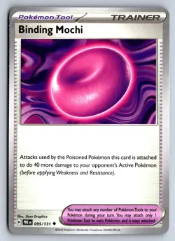 BINDING MOCHI 095/131 UNCOMMON PRISMATIC EVOLUTIONS POKEMON NM - Image 1