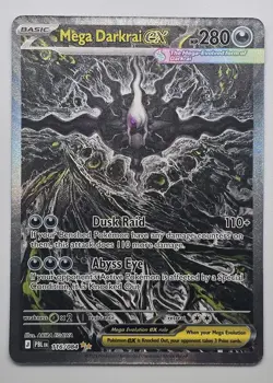 Mega Darkrai ex 116/084 SIR Pitch Black ME05 Pokemon NM Pack Fresh Gem Candidate - Image 1