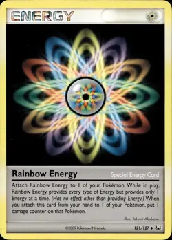 Rainbow Energy 121/127 MP Uncommon Platinum Pokemon - Image 1