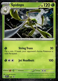 Spidops 009 NM/M Promo Scarlet & Violet Promo Pokemon Holo - Image 1