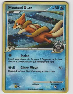 Floatzel GL Holo Rare Rising Rivals 4/111 Holo Near Mint Pokemon - Image 1