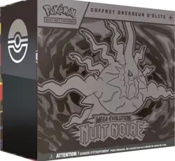 🇫🇷Pokemon ETB Coffret Dresseur D'elite ME05 Nuit Noire Neuf FR - Image 1