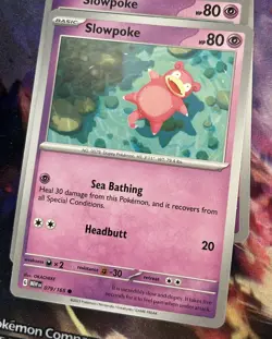 Slowpoke 079/165 Common | SV: 151 Collection | Pokemon Card - Image 1