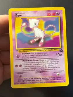 Mew 8 Black Star Promo WOTC - Pokemon Card MP - Image 5