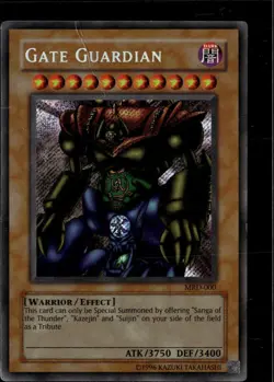 Gate Guardian 2002 Yu-Gi-Oh! Metal Raiders Secret Rare - Image 1