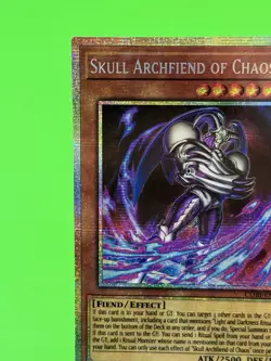 Yu-Gi-Oh Chaos Origins Skull Archfiend of Chaos Starlight Rare CORI-EN002 NM!!! - Image 4