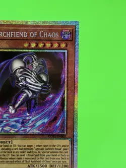 Yu-Gi-Oh Chaos Origins Skull Archfiend of Chaos Starlight Rare CORI-EN002 NM!!! - Image 5