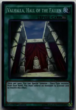 Valhalla, Hall of the Fallen Super Rare Destiny Soldiers DESO-EN055 LP - Image 1