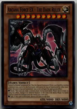 Arcana Force EX - The Dark Ruler Common Star Pack 2013 SP13-EN043 LP - Image 1
