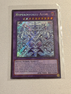 Hyperinvoked Aeon CORI-EN033 YuGiOh Chaos Origins, NM Rare - Image 1
