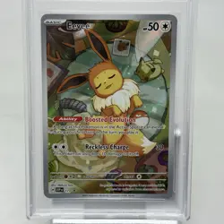 2025 Pokemon Eevee 173 Black Star Promo Prismatic Evolutions ETB PSA 9 - Image 3
