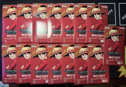 One Piece OP-13 Carrying On His Will Sleeved Booster Pack Lot 15 packs sealed - Image 1