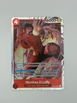 Monkey.D.Luffy OP16-015 The Time of Battle Foil One Piece TCG English - Image 1