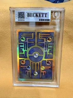 1999-02 Pokemon Promos 2000 Movie WotC American Ancient Mew BGS 8 - Image 2