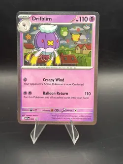 Pokemon TCG Drifblim 006 Mega Evolutions Black Star Promo Holo Card Cosmo - Image 1