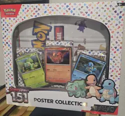 Pokemon TCG Scarlet & Violet 151 Poster Collection BRAND NEW SEALED Pokemon - Image 1