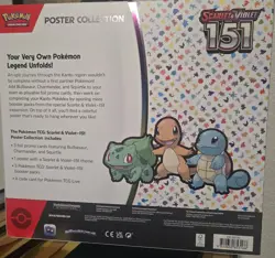 Pokemon TCG Scarlet & Violet 151 Poster Collection BRAND NEW SEALED Pokemon - Image 2