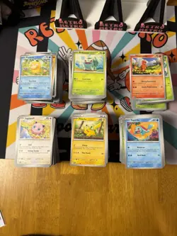 Pokemon 151 Bulk Lot 600+ cards - Uncommon, common, Trainer - Image 3