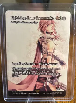 Lightning, Lone Commando - Isshin, Two Heavens as One - Final Fantasy: MTG - Image 1