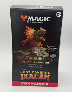 Magic the Gathering MTG "Veloci-Ramp-Tor" Dinosaur Commander Precon Deck - Image 1