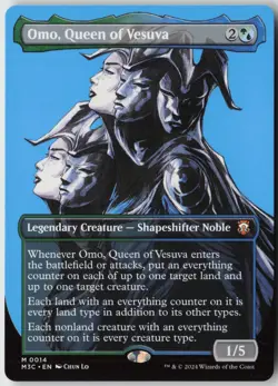 Omo, Queen of Vesuva (14) - Normal - Modern Horizons 3 Commander (M3C) - NM - Image 1