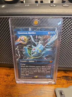 Quantum Riddler 305 Magic The Gathering Edge of Eternities Borderless NM - Image 1