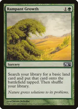 MTG Rampant Growth ** Magic 2012 ** English (NM) - Image 1