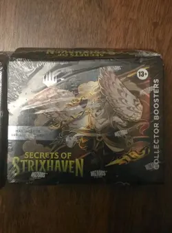 Magic The Gathering Secrets of Strixhaven Collector Booster Box 2 Box Lot MTG - Image 2