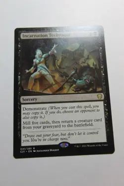 MTG Incarnation Technique x1- -Commander 2021-Lightly Played - Image 1