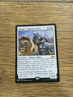 MTG Ranger-Captain of Eos Mythic White English Regular Modern Horizons 021/254 - Image 1