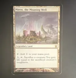 Wizards of the Coast Miren, the Moaning Well SOK Regular Rare Land #163 EN - Image 1